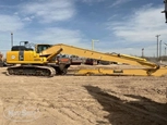 Used Komatsu Excavator with long front